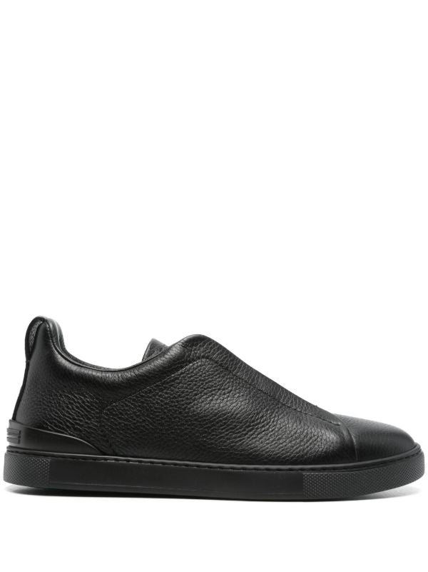 ZEGNA DEERSKIN TRIPLE STITCH™ SNEAKERS