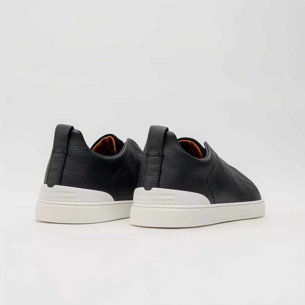 ZEGNA DEERSKIN TRIPLE STITCH™ SNEAKERS