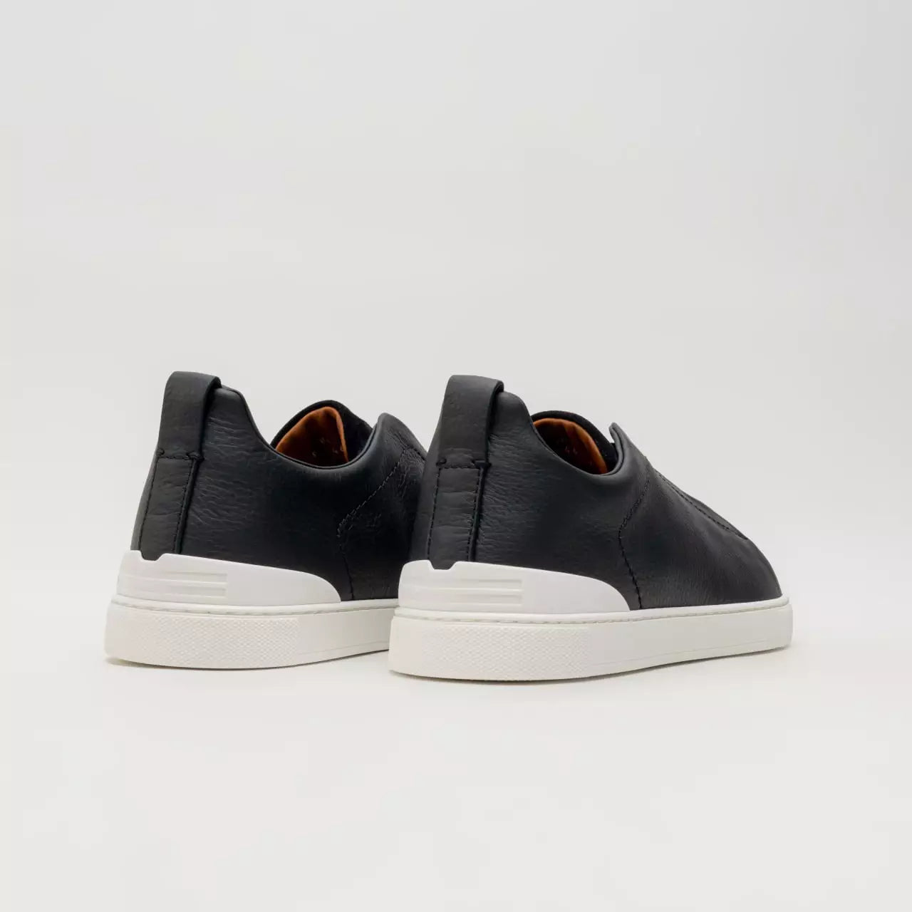 ZEGNA DEERSKIN TRIPLE STITCH™ SNEAKERS