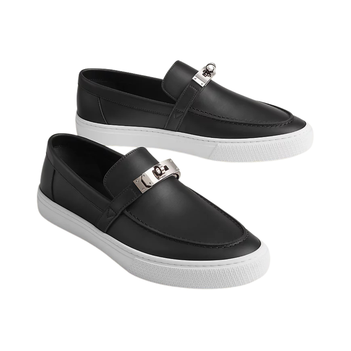 Hermes Game Slip-on Sneaker - Black