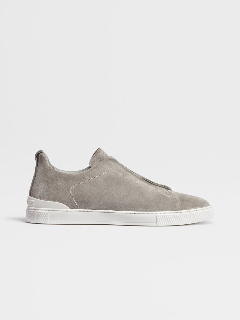 ZEGNA DEERSKIN TRIPLE STITCH™ SNEAKERS