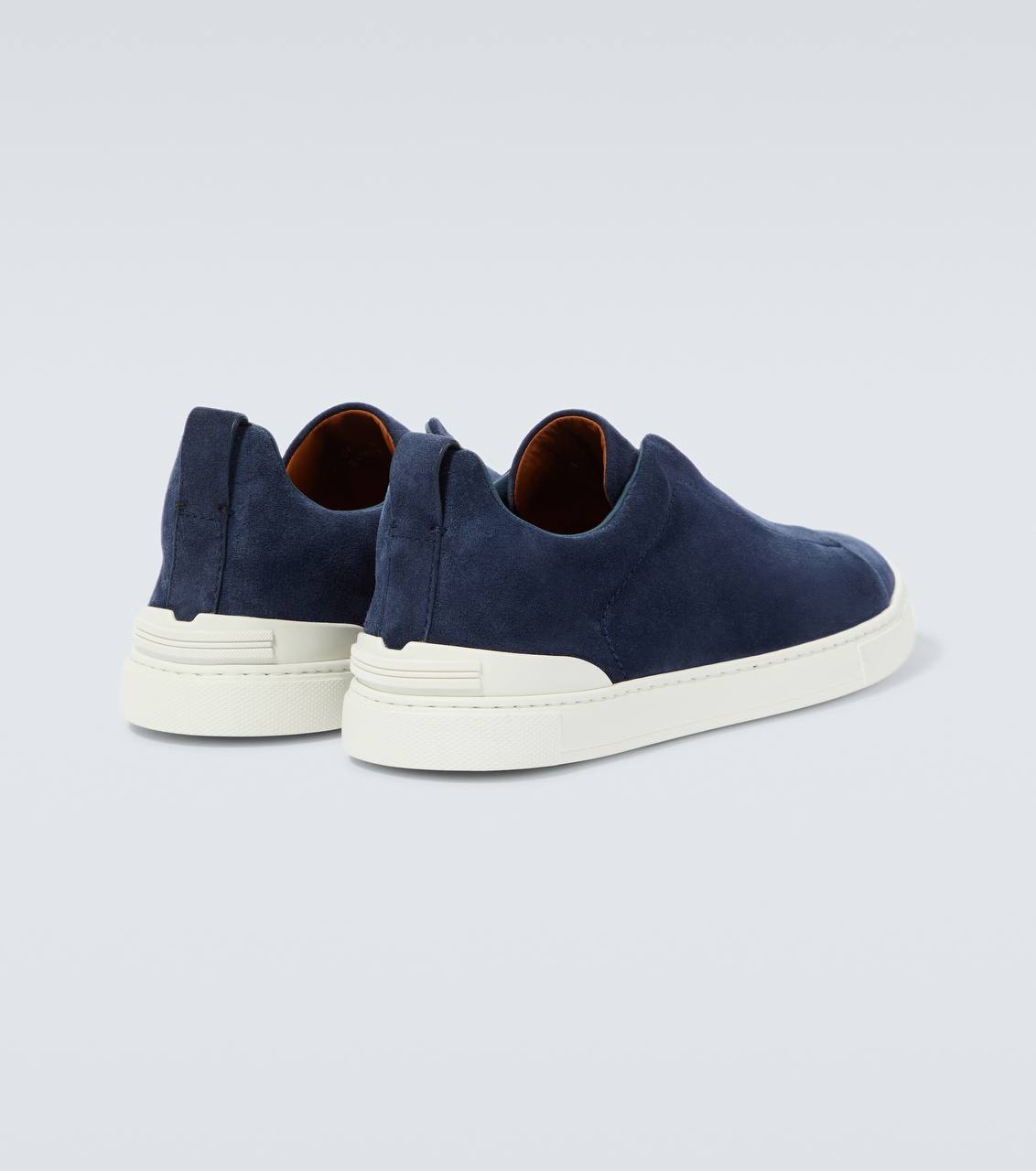 ZEGNA DEERSKIN TRIPLE STITCH™ SNEAKERS