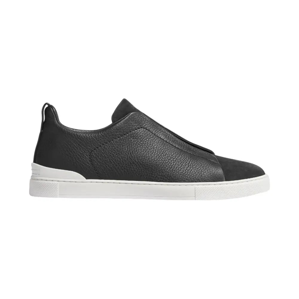 ZEGNA DEERSKIN TRIPLE STITCH™ SNEAKERS